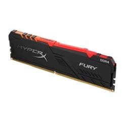 Alternative view of HyperX FURY RGB DDR4 8GB 3200MHz Gaming Memory RAM with Heat Sink Intel XMP-ready UDIMM