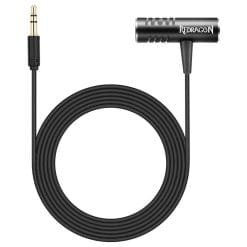 Redragon GM89 PLAX Gaming Lavalier Microphone Clip-On Mic for PC and Smart Phones 8 Redragon GM89 PLAX Gaming Lavalier Microphone Clip-On Mic for PC and Smart Phones - Image 3