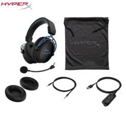 HyperX Cloud Alpha S 7.1 Surround Sound E-sports Gaming Headset with Mic USB Plus 3.5mm blue OPEN BOX 8 HyperX Cloud Alpha S 7.1 Surround Sound E-sports Gaming Headset with Mic USB Plus 3.5mm blue OPEN BOX - Image 3