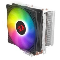 Alternative view of Redragon CC-2011 Agent Air RGB CPU Cooler Slim Design 4 Heat pipes
