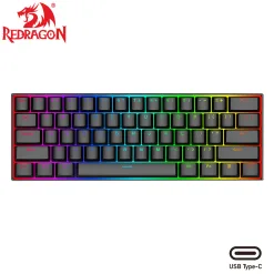 Redragon K630 Dragonborn RGB Wired 60% Mechanical Gaming Keyboard