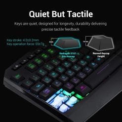 Alternative view of Redragon S101 Wired RGB Backlit Gaming Keyboard, Mouse, Mouse Pad, Headset Combo 4 in 1 Bundle