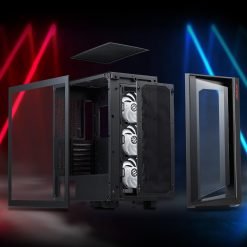XPG CRUISER SUPER Mid-Tower RGB PC Gaming Case Chassis with 3 Fans Included Black 10 XPG CRUISER SUPER Mid-Tower RGB PC Gaming Case Chassis with 3 Fans Included Black - Image 4