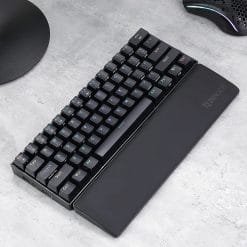 Alternative view of Redragon P035 Meteor S Gaming Keyboard Wrist Rest Pad with Ergonomic Soft Memory Foam for 60% 61 KeyBoards Compact Size 11.38 x 2.87 in, 0.78 inch