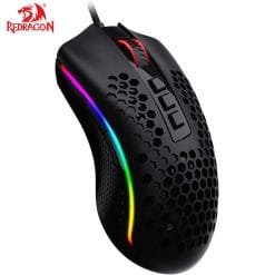 Alternative view of Redragon M808 STORM Lightweight RGB Gaming Mouse 85g Honeycomb Shell 12,400 DPI 7 Programmable Buttons