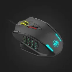 Alternative view of Redragon M908 IMPACT 12400 DPI RGB Gaming Mouse 19 Programmable Buttons Laser Wired MMO