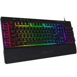 Alternative view of Redragon K512 RGB Membrane Gaming Keyboard with Multimedia Keys 6 Extra On-Board Macro Keys and Media Control