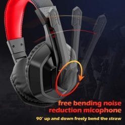Alternative view of Redragon H120 ARES Wired Gaming Headset with Mic 3.5mm Pro Gamer For PC PS4 Switch Stereo