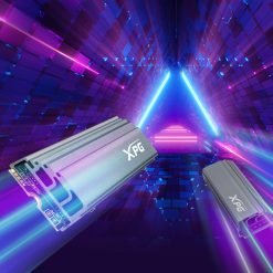 Alternative view of XPG GAMMIX S70 2TB PCIe Gen4x4 M.2 2280 Gaming SSD Solid State Drive with Big Heat Sink