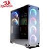 Redragon GC-801 IRONHIDE RGB Dual Side Tempered Glass Desktop Gaming Case with 0.7MM Thickness Steel 11 21b68299ab2ef1f126aadf4462fb91ab
