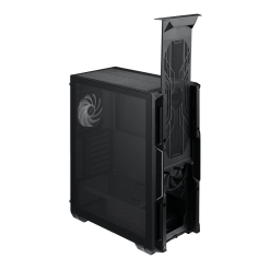 XPG STARKER AIR Mid-Tower PC Gaming Case Chassis with 2 Fans Included Black 8 XPG STARKER AIR Mid-Tower PC Gaming Case Chassis with 2 Fans Included Black - Image 4