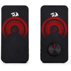 Redragon GS500 STENTOR PC Gaming Speaker 2.0 Channel Stereo Desktop Computer Speaker with Red Backlight 10 Redragon GS500 STENTOR PC Gaming Speaker 2.0 Channel Stereo Desktop Computer Speaker with Red Backlight - Image 3