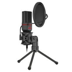 Redragon GM100 SEYFERT Gaming Streaming and Studio Microphone with stand 3.5mm Connector Mic 12 Redragon GM100 SEYFERT Gaming Streaming and Studio Microphone with stand 3.5mm Connector Mic - Image 5