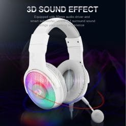 Alternative view of Redragon H350 PANDORA RGB Wired Gaming Headset Stereo Surround-Sound 50MM Drivers Detachable Mic