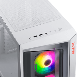 XPG CRUISER SUPER Mid-Tower RGB PC Gaming Case Chassis with 3 Fans Included White 8 XPG CRUISER SUPER Mid-Tower RGB PC Gaming Case Chassis with 3 Fans Included White - Image 3
