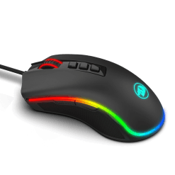 Redragon M711-FPS COBRA Gaming Mouse 24000 DPI Pixart 3360 Optical Gaming Sensor 16.8M Chroma RGB - Image 4