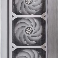 XPG BATTLECRUISER Mid-Tower 4 RGB Fans Tempered Glass Panel PC Gaming Case – White 9 XPG BATTLECRUISER Mid-Tower 4 RGB Fans Tempered Glass Panel PC Gaming Case – White - Image 5