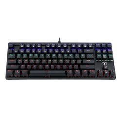 Alternative view of T-DAGGER Corvette RGB Mechanical Gaming Keyboard Clicky (TGK302)