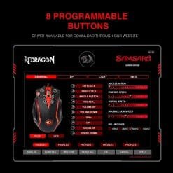 Redragon M902 SAMSARA 2 RGB 12400 DPI High-Precision Programmable Laser Gaming Mouse 12 Redragon M902 SAMSARA 2 RGB 12400 DPI High-Precision Programmable Laser Gaming Mouse - Image 6