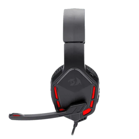 Redragon H220 THEMIS 2 Wired Gaming Headset With Mic for PC, PS4/3, Xbox One and Nintendo Switch with Red LED Light - Image 3