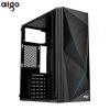 Aigo Rainbow 2 ATX Chassis Acrylic Side Panel RGB Gaming Computer Case without Fans