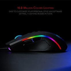 Redragon M721 Pro Lonewolf2 RGB Gaming Mouse 32,000 DPI Adjustable Comfortable Grip Ergonomic 10 Redragon M721 Pro Lonewolf2 RGB Gaming Mouse 32,000 DPI Adjustable Comfortable Grip Ergonomic - Image 3