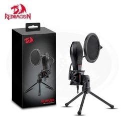 Redragon GM200 Quasar Microphone Omnidirectional USB Condenser Gaming and Streaming Mic with Tripod And Pop Filter 11 Redragon GM200 Quasar Microphone Omnidirectional USB Condenser Gaming and Streaming Mic with Tripod And Pop Filter - Image 4