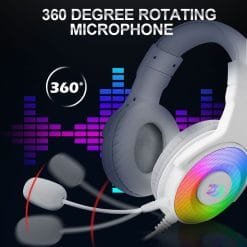 Redragon H350 PANDORA RGB Wired Gaming Headset Stereo Surround-Sound 50MM Drivers Detachable Mic 8 Redragon H350 PANDORA RGB Wired Gaming Headset Stereo Surround-Sound 50MM Drivers Detachable Mic - Image 3