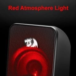 Redragon GS500 STENTOR PC Gaming Speaker 2.0 Channel Stereo Desktop Computer Speaker with Red Backlight 13 Redragon GS500 STENTOR PC Gaming Speaker 2.0 Channel Stereo Desktop Computer Speaker with Red Backlight - Image 6