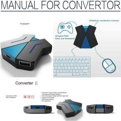 Redragon GA200 Eris Keyboard and Mouse Convert Box Adapter For PS4 /PS3 /Xbox One /Switch Consoles 11 Redragon GA200 Eris Keyboard and Mouse Convert Box Adapter For PS4 /PS3 /Xbox One /Switch Consoles - Image 4