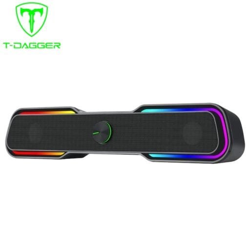 T-DAGGER XRAY Gaming RGB Sound Bar 2 x 3W3.5mmRGB Soundbar USB powered (TGS600)