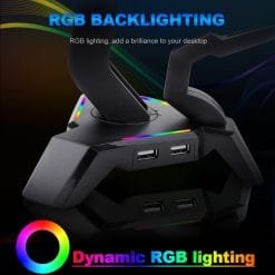 Redragon HA311 SCEPTER ELITE RGB Gaming Headphones Stand and Mouse Bungee with 4 USB 2.0 HUB Port 6 Redragon HA311 SCEPTER ELITE RGB Gaming Headphones Stand and Mouse Bungee with 4 USB 2.0 HUB Port - Image 3