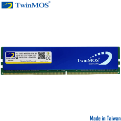 TwinMOS 8GB DDR4 3200Mhz Desktop Memory RAM-BLUE-HEATSINK U-DIMM