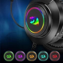 Redragon H260 HYLAS Gaming Headset RGB 3.5mm Surround Sound with Microphone for PC PS4 Switch Xbox-one White 11 Redragon H260 HYLAS Gaming Headset RGB 3.5mm Surround Sound with Microphone for PC PS4 Switch Xbox-one White - Image 6