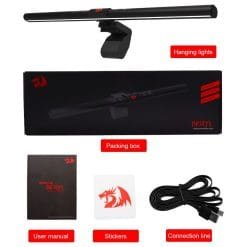 Redragon BERYL GML-113 Dimming Eye-Care LED Desk Lamp Light Bar for Gaming PC Monitor light 13 Redragon BERYL GML-113 Dimming Eye-Care LED Desk Lamp Light Bar for Gaming PC Monitor light - Image 7