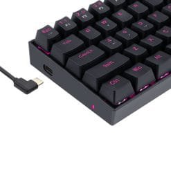 Redragon K630 Wired 60% Gaming Mechanical Keyboard with Pink Backlite and USB type C Cable Brown Switches 9 Redragon K630 Wired 60% Gaming Mechanical Keyboard with Pink Backlite and USB type C Cable Brown Switches - Image 5