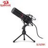 Redragon GM300 BLAZAR Gaming Stream High end Microphone and Kit metal made Support circle LED