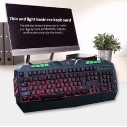T-DAGGER Torpedo Gaming Membrane Keyboard 3 Colors Backlite (TGK102) 7 T-DAGGER Torpedo Gaming Membrane Keyboard 3 Colors Backlite (TGK102) - Image 3