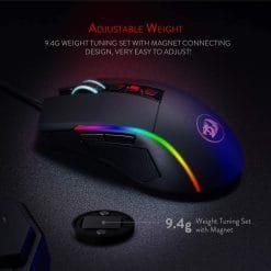 Alternative view of Redragon M721 Pro Lonewolf2 RGB Gaming Mouse 32,000 DPI Adjustable Comfortable Grip Ergonomic
