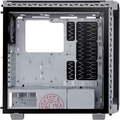 XPG BATTLECRUISER Mid-Tower 4 RGB Fans Tempered Glass Panel PC Gaming Case – White 8 XPG BATTLECRUISER Mid-Tower 4 RGB Fans Tempered Glass Panel PC Gaming Case – White - Image 4