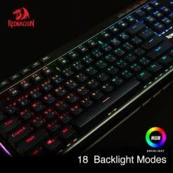 Alternative view of Redragon K580 VATA RGB Mechanical Gaming Keyboard 104 Keys Anti-Ghosting Macro Keys Blue Switches