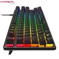 Alternative view of HyperX Alloy Origins Core TKL Mechanical Gaming Keyboard with Red Switches OPEN BOX