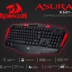 Alternative view of Redragon K501 ASURA 2 RGB Membrane Gaming Keyboard