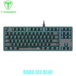 Alternative view of T-DAGGER Bora Gaming Mechanical Keyboard with Blue Backlite (T-TGK313)