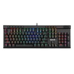 Redragon K580 VATA RGB LED Backlit Mechanical Gaming Keyboard 104 Keys Anti-ghosting with Macro Keys & Dedicated Media Controls, Onboard Macro Recording (Brown Switches) 6 Redragon K580 VATA RGB LED Backlit Mechanical Gaming Keyboard 104 Keys Anti-ghosting with Macro Keys & Dedicated Media Controls, Onboard Macro Recording (Brown Switches) - Image 3
