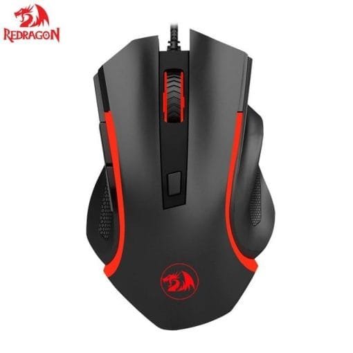 Redragon M606 NOTHOSAUR Ergonomic Gaming Mouse 5 Colors Led Backlit 6 Programmable Buttons 3200Dpi