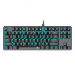 T-DAGGER Bora Gaming Mechanical Keyboard with Blue Backlite (T-TGK313) 9 T-DAGGER Bora Gaming Mechanical Keyboard with Blue Backlite (T-TGK313) - Image 5