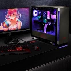 XPG INVADER Mid-Tower Brushed Aluminum PC Gaming Case with Side Light - BLACK 10 XPG INVADER Mid-Tower Brushed Aluminum PC Gaming Case with Side Light - BLACK - Image 4