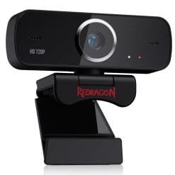 Alternative view of Redragon FOBOS 720P Streaming and Video Calling Webcam with Built-in Dual Microphone 360-Degree Rotation (GW600)