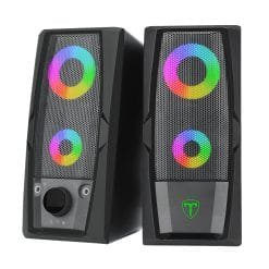 Alternative view of T-DAGGER MATRIX 2 X 3W 3.5MM RGB Gaming Speakers (T-TGS550)